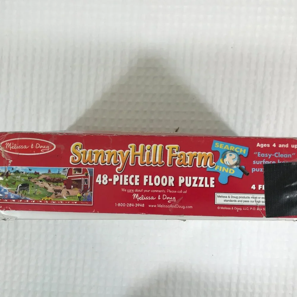 Melissa & Doug Sunny Hill Farm 48 Piece Floor Puzzle Kids